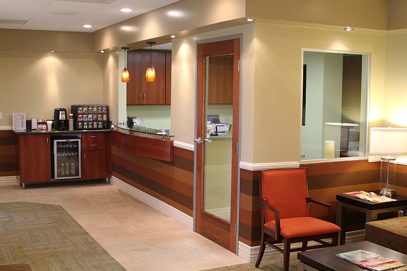 Inside the office of Robert J. Malone DDS